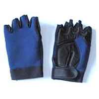 Anti-vibration gloves with short fingers