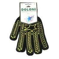 Knitted gloves with PVC dot 