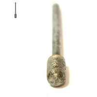 Фреза для резьбы по камню `Закругленный цилиндр`, хвостовик 3 мм
