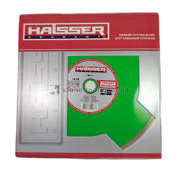 Диск алмазний 1A1R 400 Haisser Граніт-Мармур (10H)
