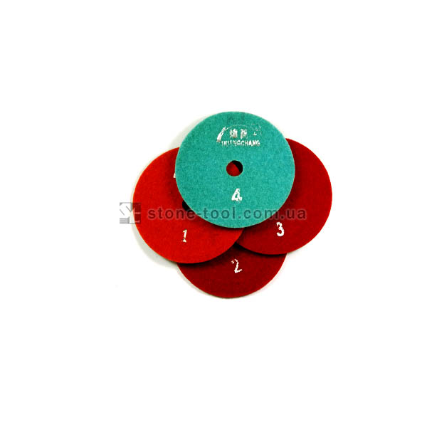 Flexible polishing pad `4 steps` HC 100