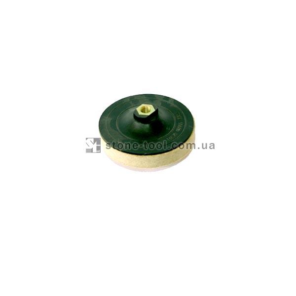 Polishing felt pad mount, 125