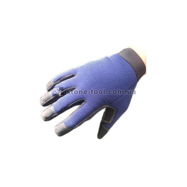 Anti-vibration gloves with long fingers