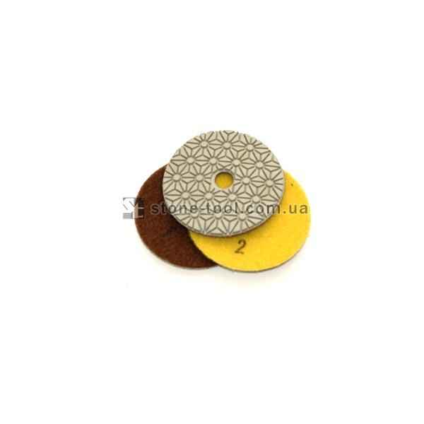 Flexible polishing pad `three steps` 100