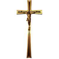 Cross with a crucifix, Catholic LORENZI H: 40