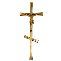Крест православный с распятием Н:40
