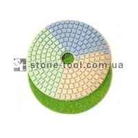 Flexible polishing pad three colors 125