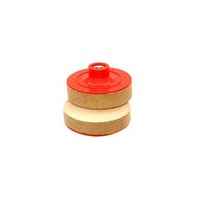 Polishing felt pad mount, 100