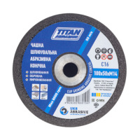 Шарошка абразивная коническая ʼTITANʼ 100/80*50