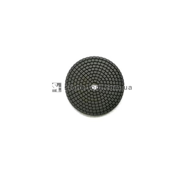 Flexible polishing pad BUFF 125, black