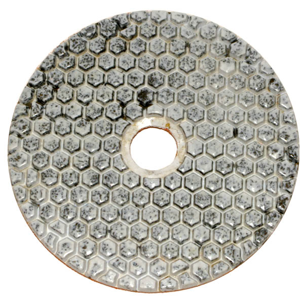 Flexible polishing pad white (peeling) 100 mm